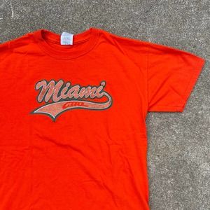 Y2K Miami Girl T-Shirt Women's Small